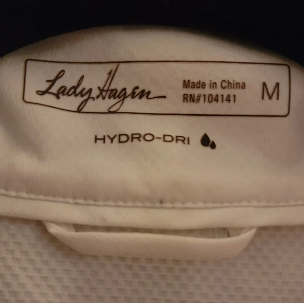 LADY HAGEN Hydro-Dry Golf Windbreaker Jacket *Sz M* - Picture 10 of 15